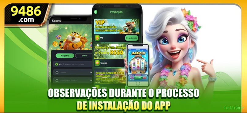 Slots no app hellobra mobile